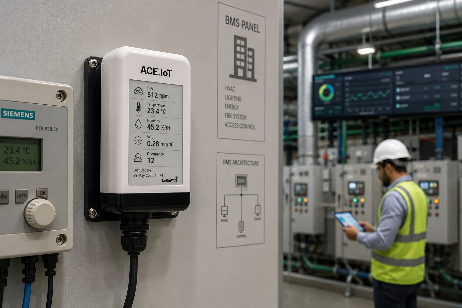 AI building monitoring smart buildings Nigeria