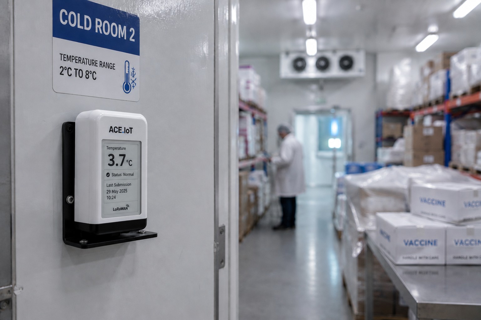Cold chain temperature monitoring Nigeria