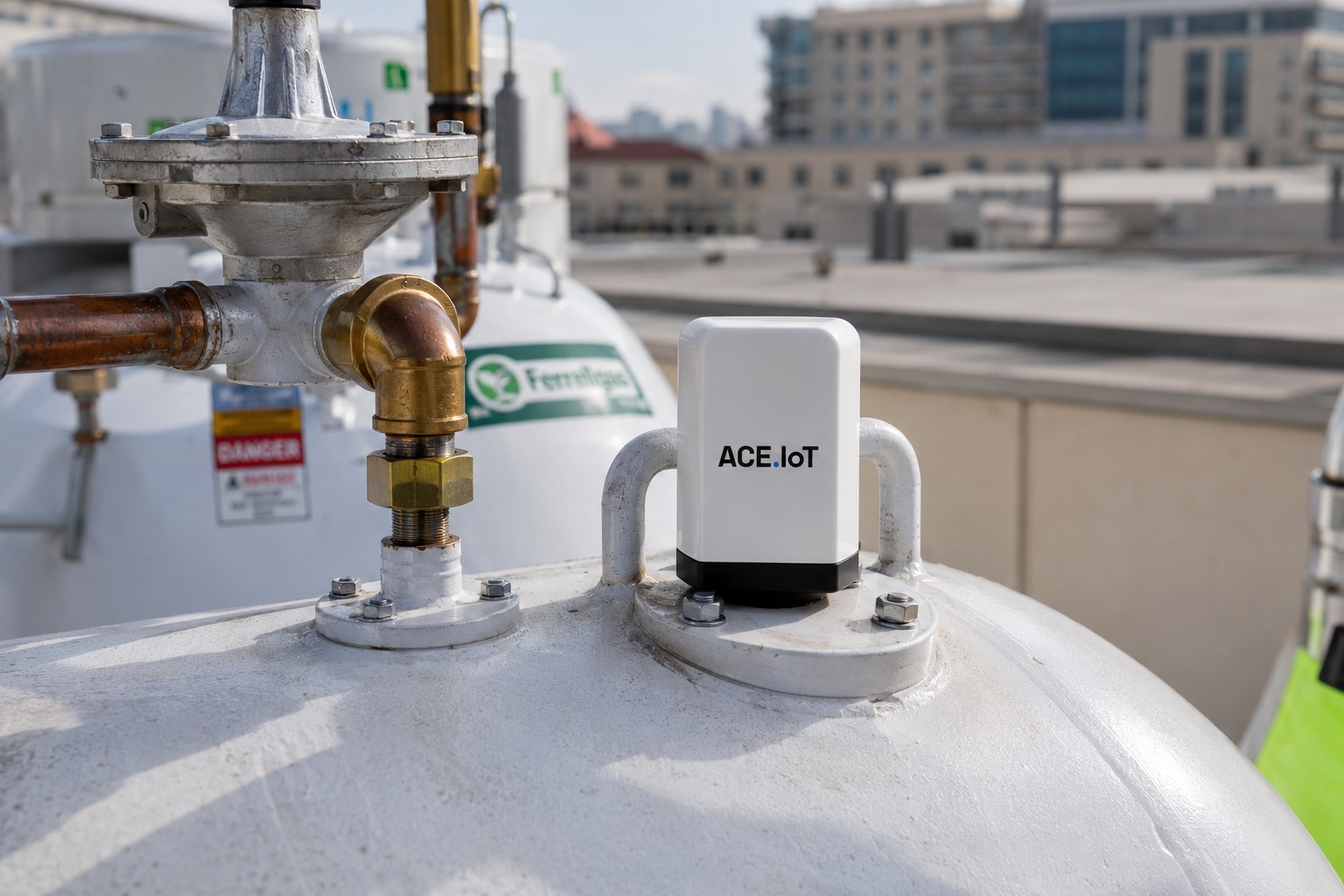 LPG tank level monitoring system Nigeria